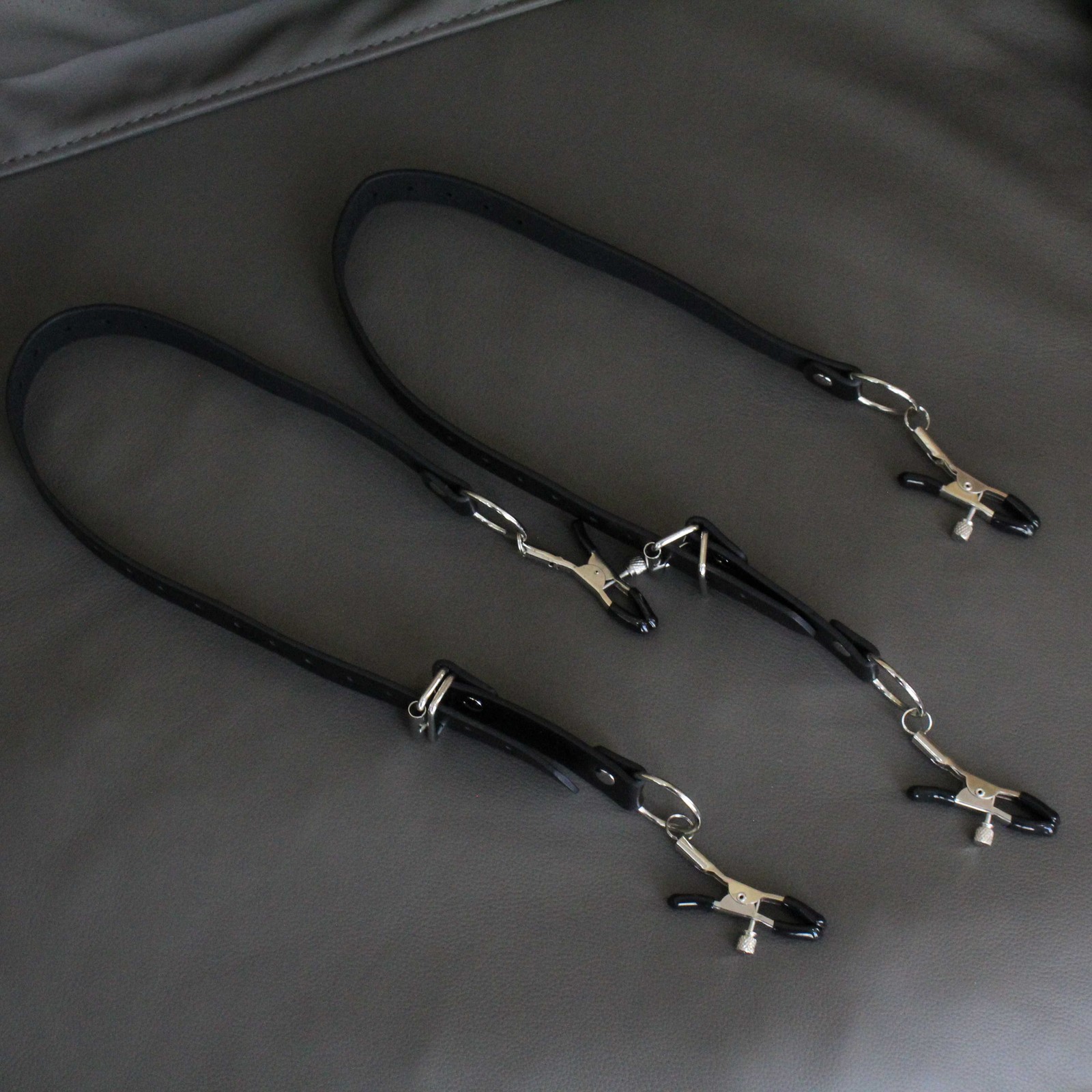 Female Thigh Straps Clitoral Clamps BDSM Bondage Slave Fetish Games Couples Aids