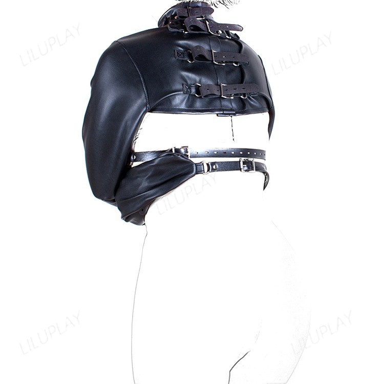 Pu Leather Women Full Body Harness Bodysuit Garter Belt Bondage BDSM Female
