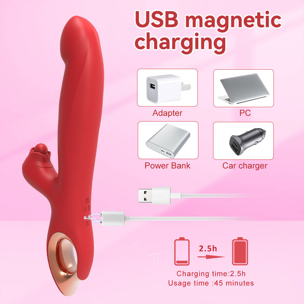Beads Massage Finger Rabbit Vibrator