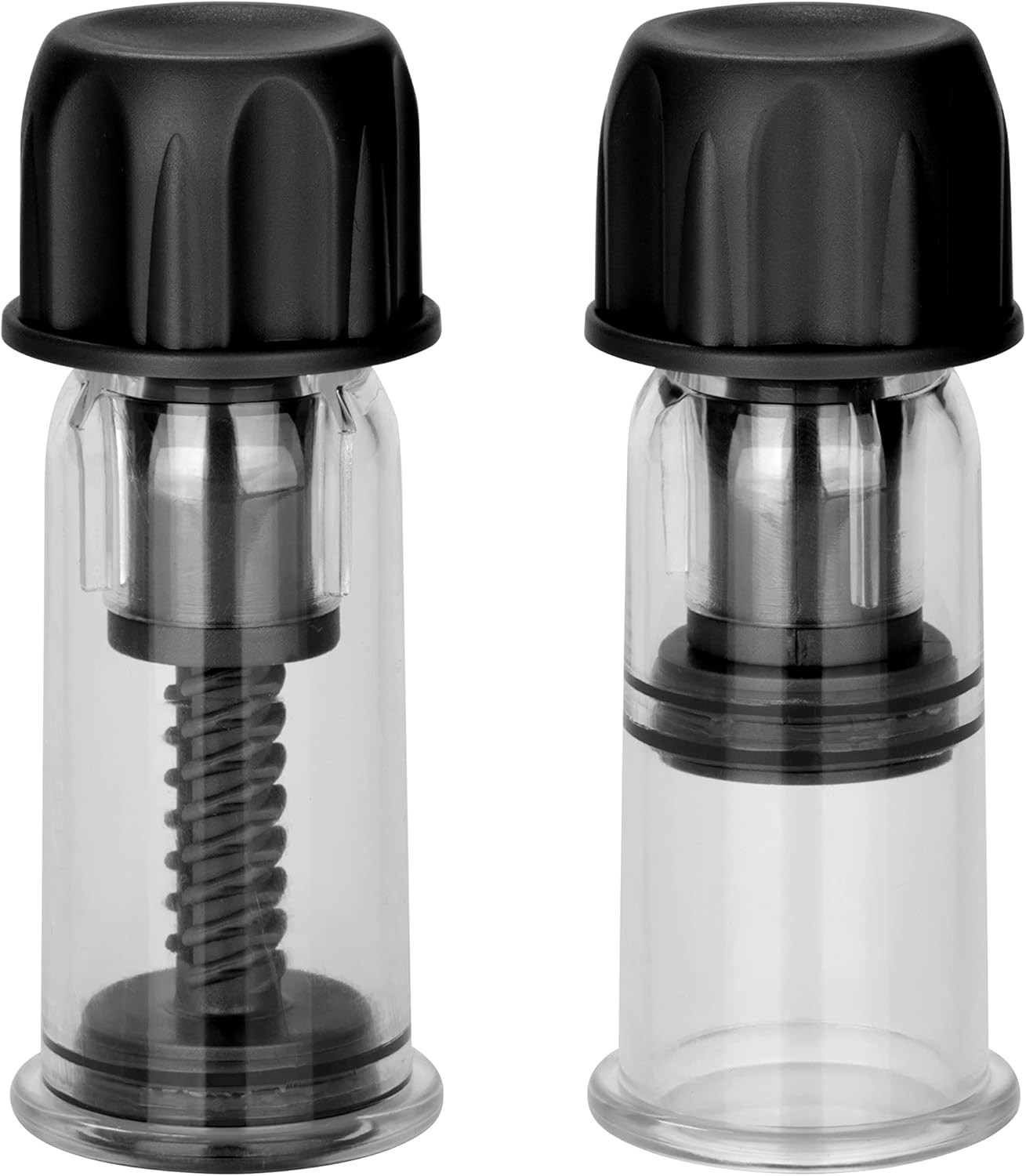 CalExotics Novelties Colt Nipple Pro-Suckers, Black/Clear