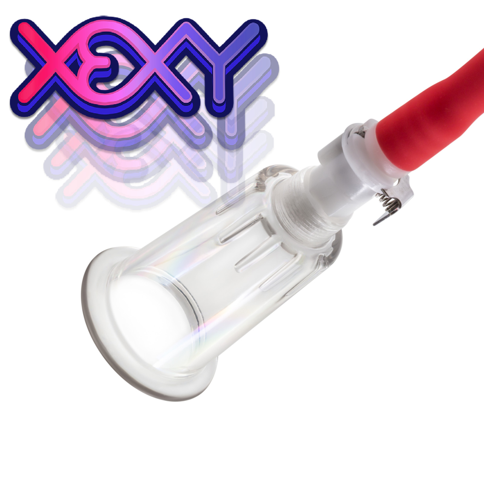 Nipple & Clit Pumping Cylinders 2 Pack (1″) XEXY ADULT SEX TOYS.’