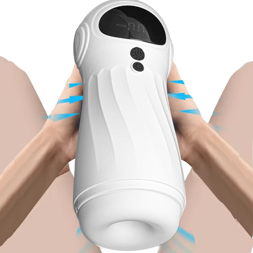 Automatic Masturbaters Cup Sucking HandsFree Massager Stroker Blowjob Sex Toys