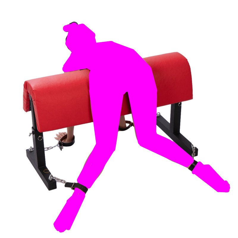 Sawhorse Spanking Bench Bondage Frame Punishment Furniture Love Chair for Couple