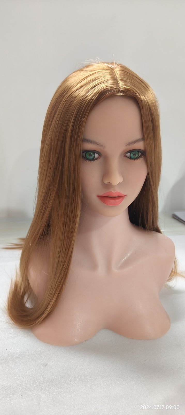 Realistic TPE Sex Doll Head Oral Sex Masturbator Replaceable Adult Toys for Men