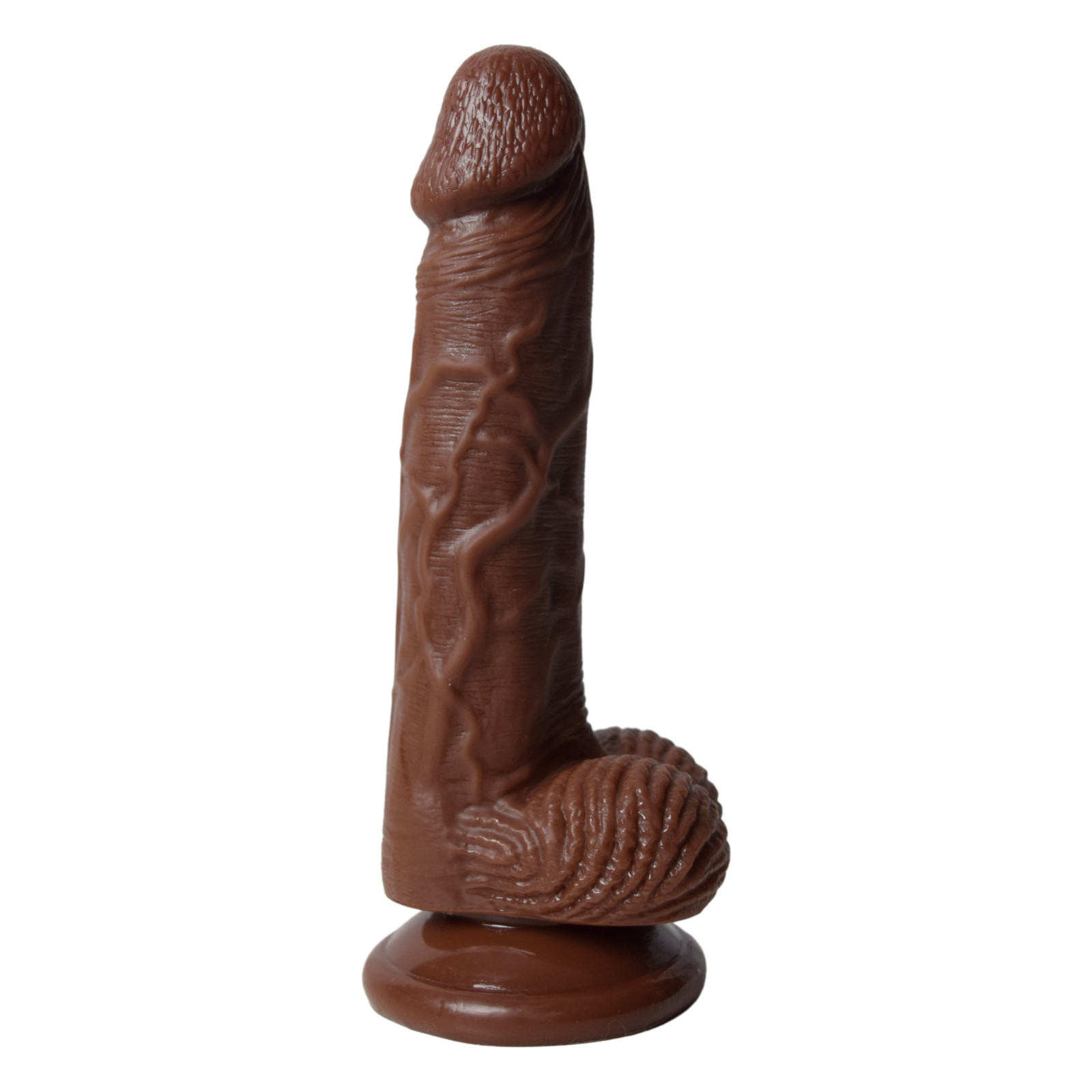 20cm / 7.87″ Realistic Textured Design Dildo , Black