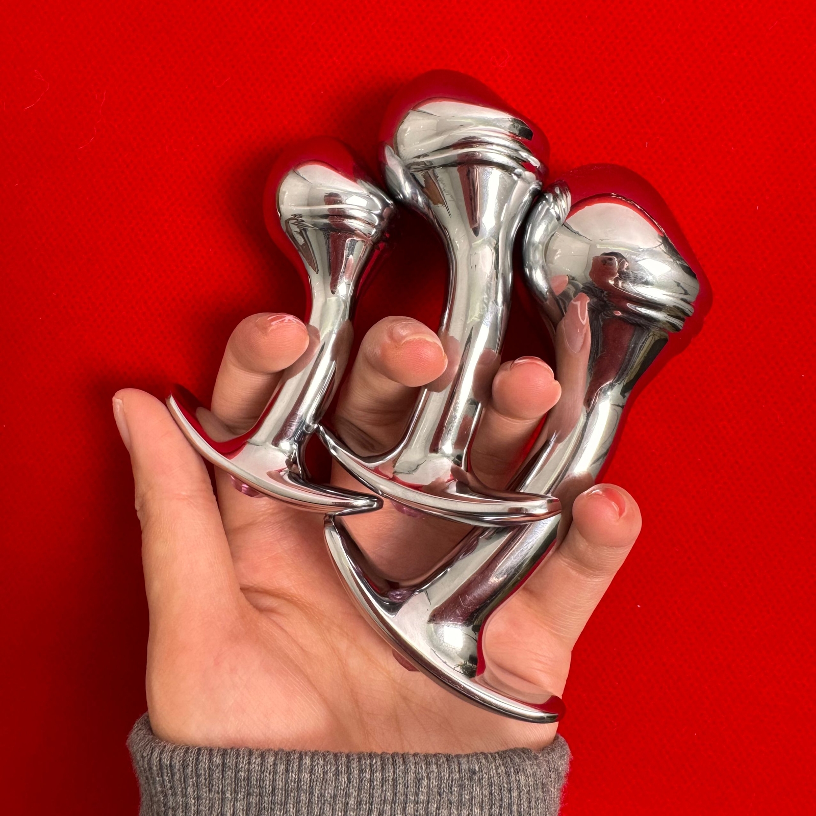 Metal Butt Plug Vibrator Prostate Massager Anal Bead Dildo Sex Toy for Men Women