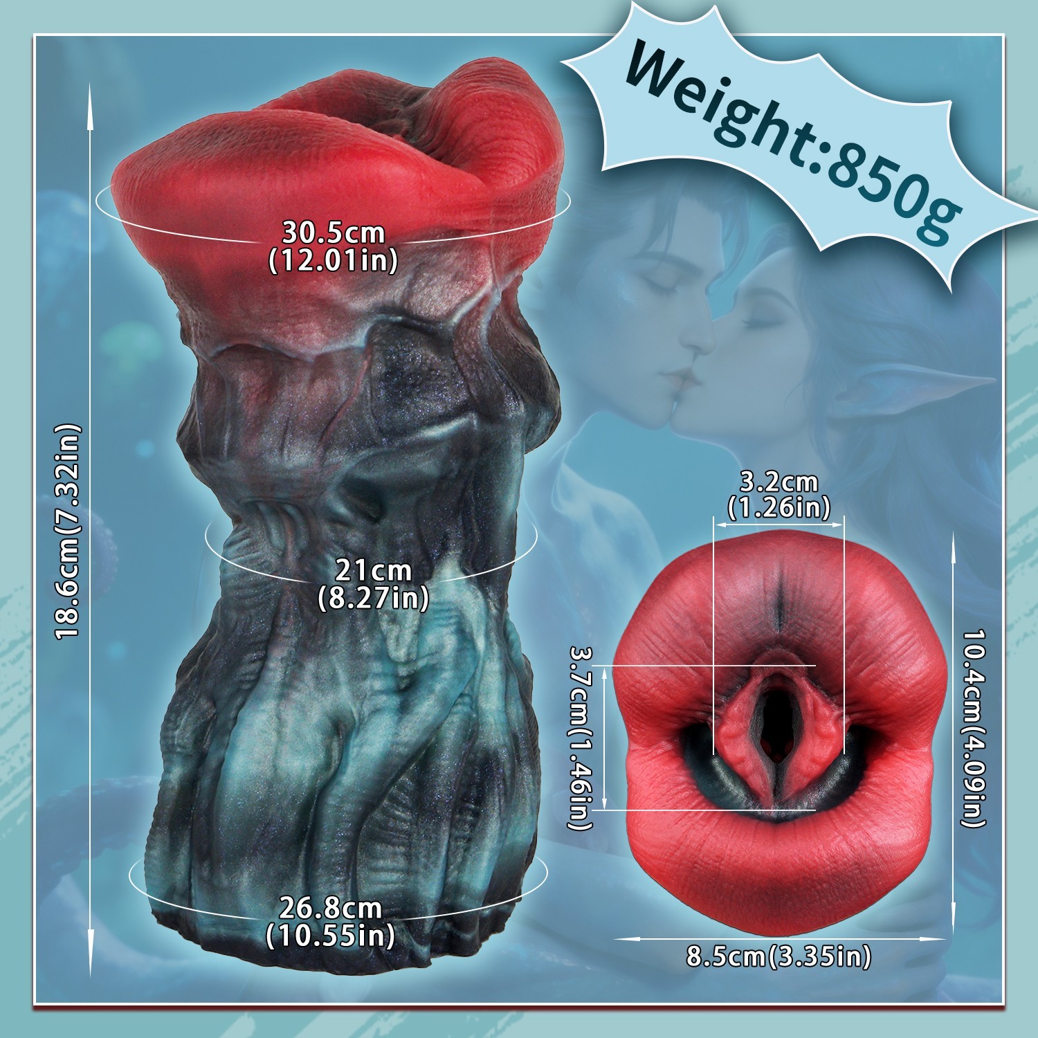 Pocket Pussy Fantasy Masturbator Soft Silicone Male Blowjob Stroker Male Sex Toy