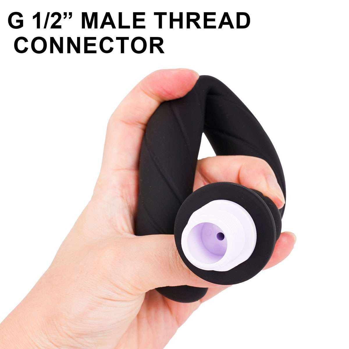 Hollow Cleaning Anal Shower Enema Douche Nozzle Wash Anus Vaginal Colon Cleaner