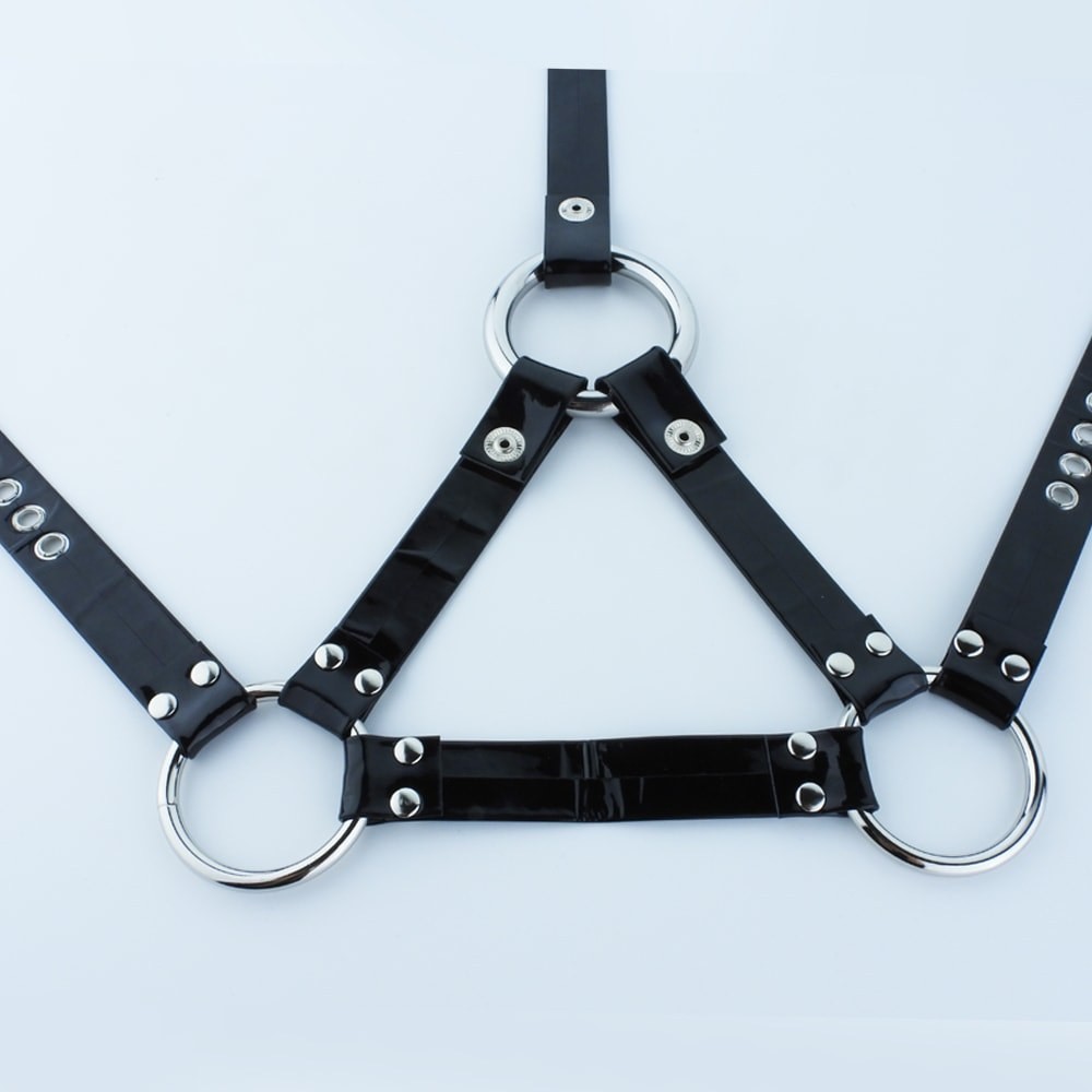 Strap-On Harness Adjustable Belts 3 O-Rings Lesbian Women’s Sex Toy for Dildo US