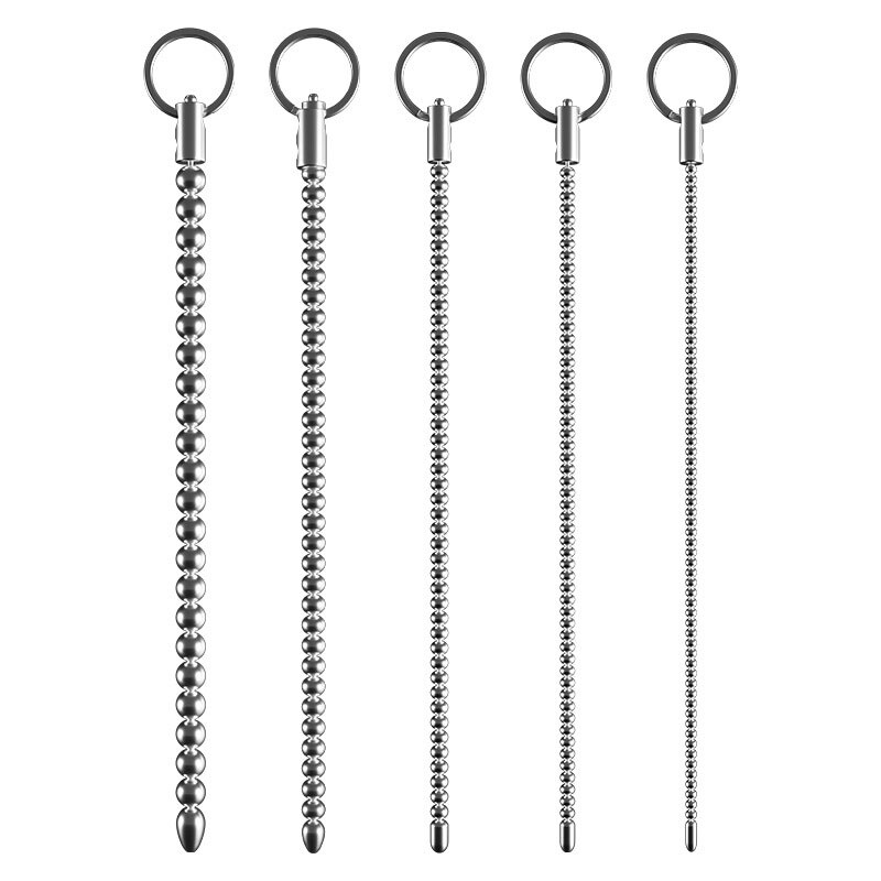 Male Stainless Steel Long Sounds Sounds Beads Sounding Rod Insert Plug Enhance