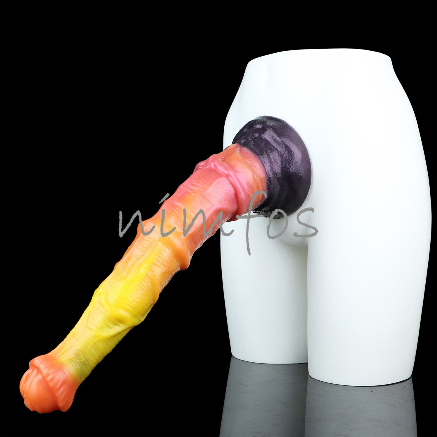 Silicone Dildo Super Soft Vaginal Anus Dilator Fantasy Butt Plug Masturbator