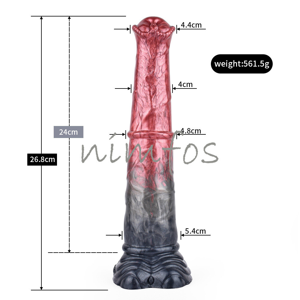 HUGE STRONG Silicone Realistic Dildo Skin Feeling Penis Dick Suction Sex Toy