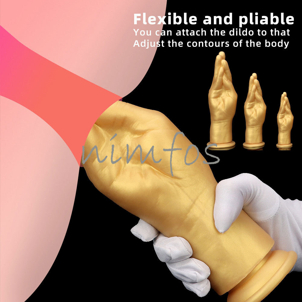 Big Hand Dildo Female Male Masturbation Toy Large Dick Penis Sex Toys for Adults