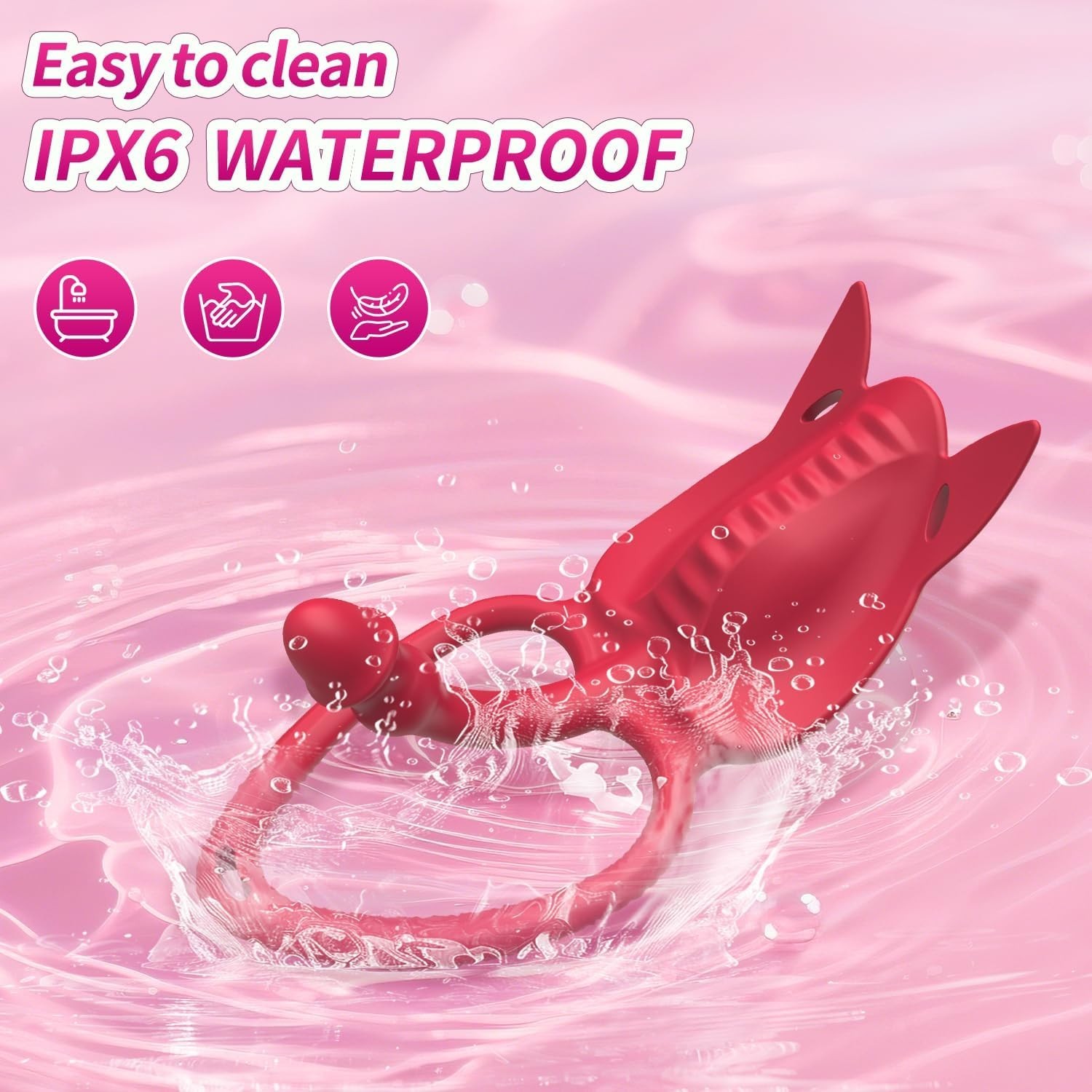 Wearable Vibrator Panties – APP Remote – Couples Clit G-Spot Penis Stim 10 Modes