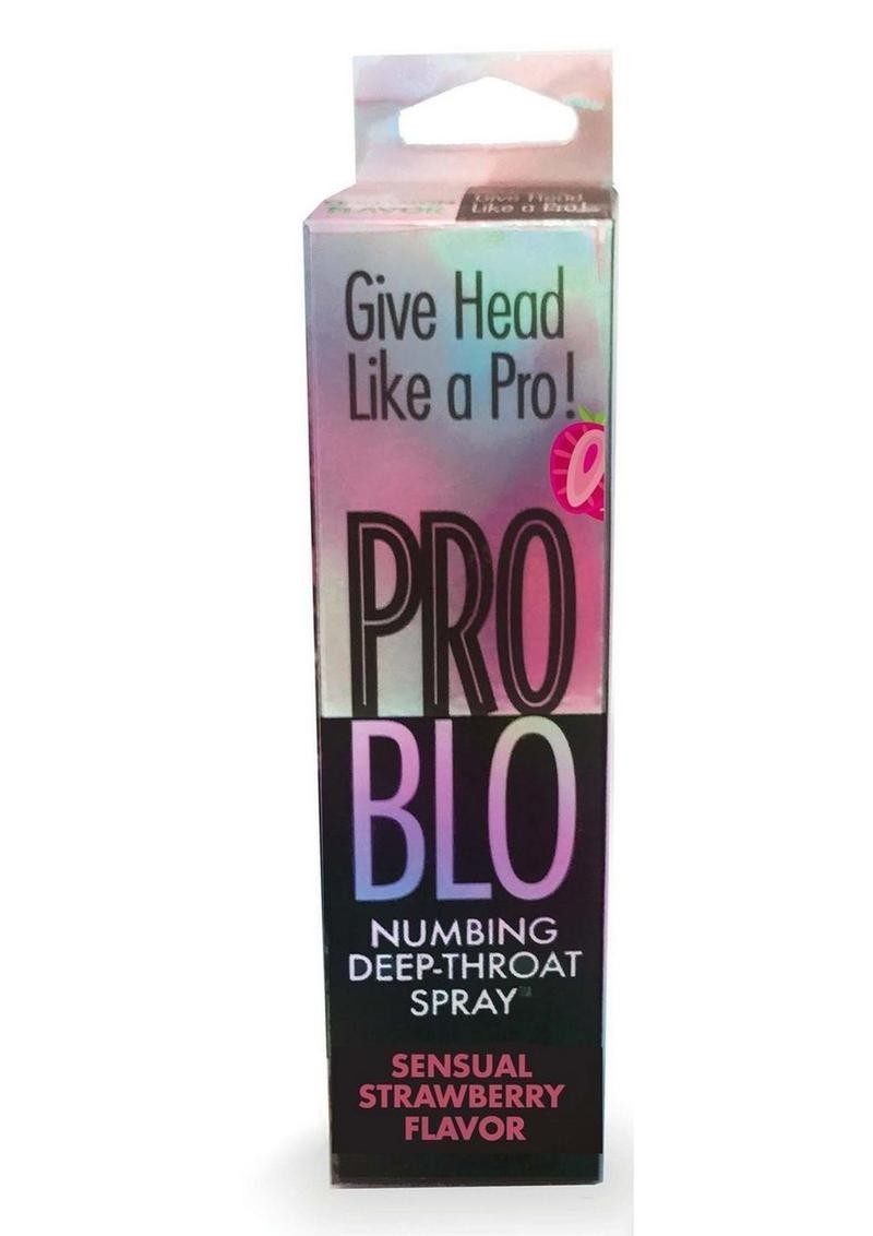 ProBlo Numbing Deep-Throat Spray 1oz – Strawberry