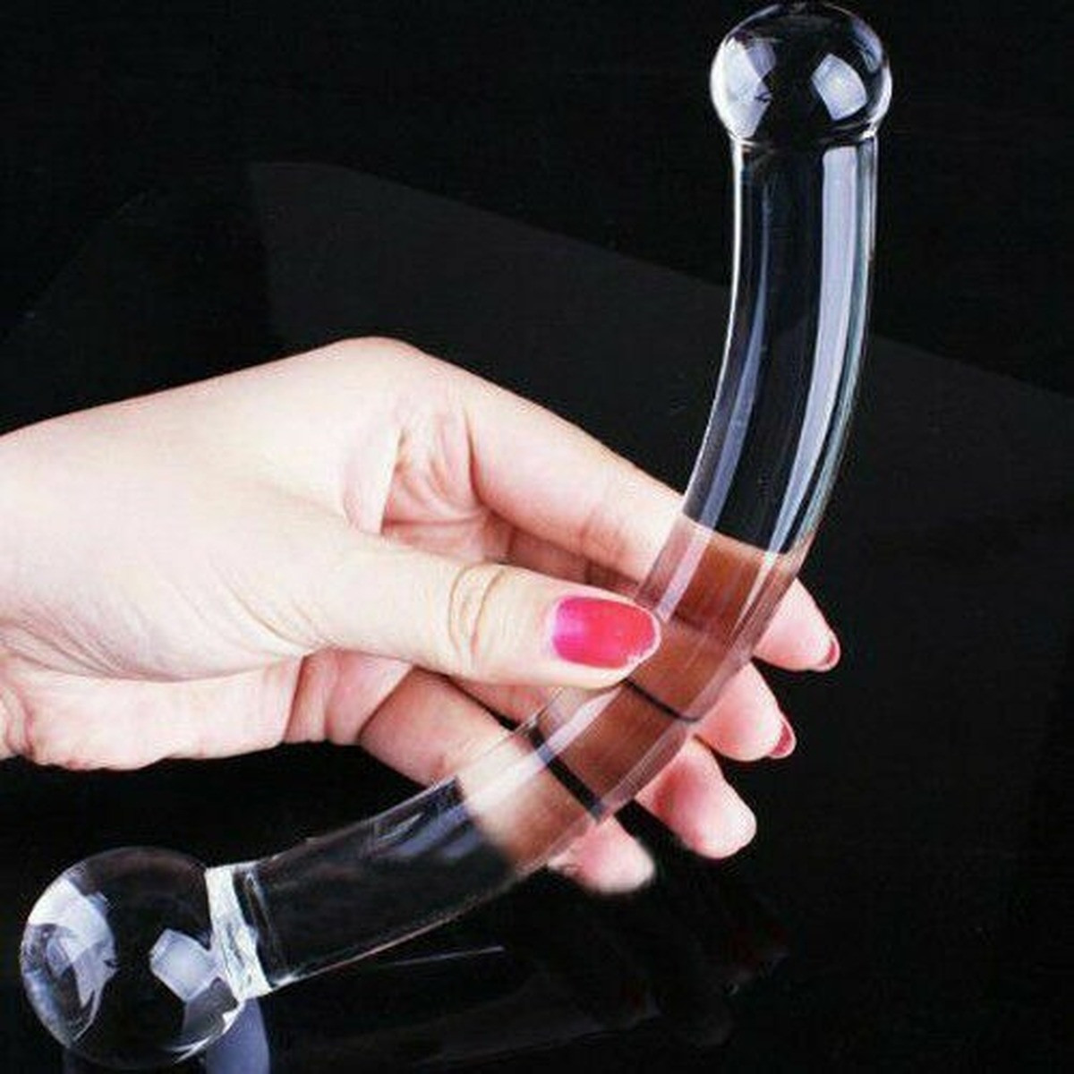 Metal/Crystal Glass Dildo Anal Butt Plug G Spot Massager Vagina Adult Sex Toys