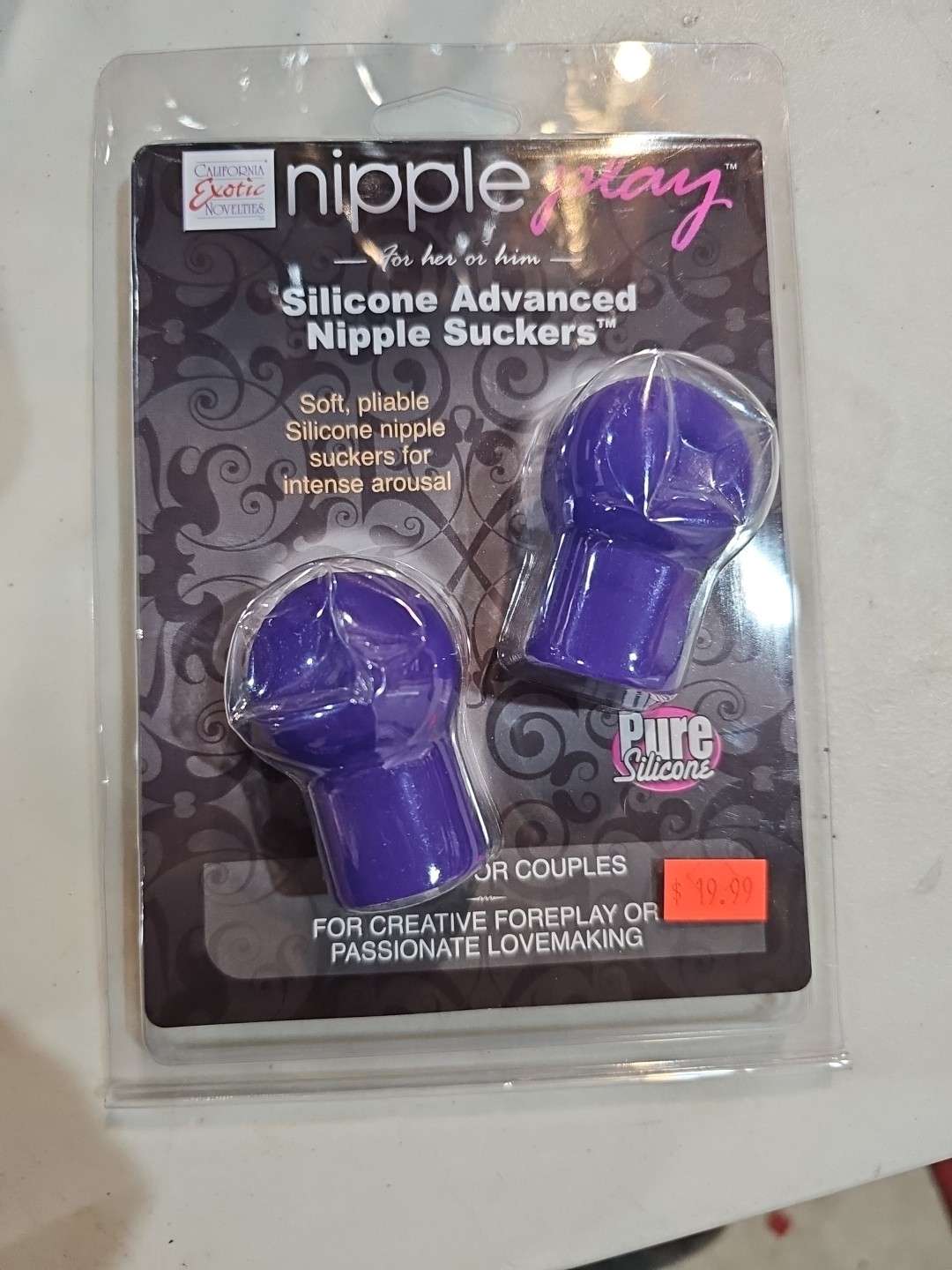 Nipple Play Pure Silicone Advanced Nipple Suckers. For Her Or Him