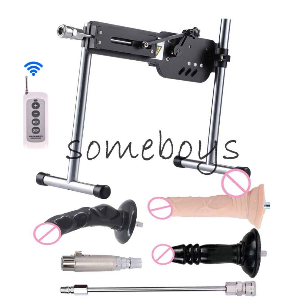 Quite Sex Machine Wireless Mute Masturbation Machine Vac-U-Lock Dildo for Women