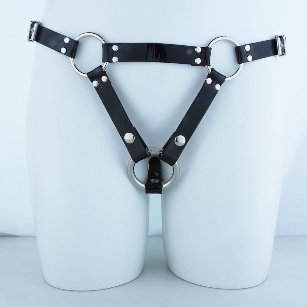 Strap-On Harness Adjustable Belts 3 O-Rings Lesbian Women’s Sex Toy for Dildo US