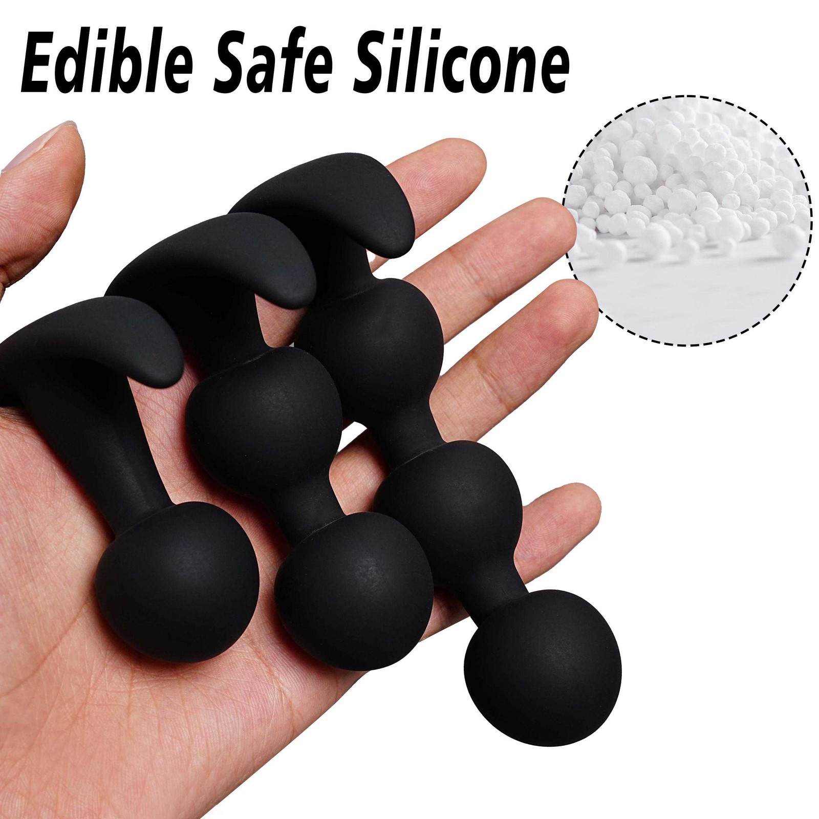 Silicone Anal Butt Plug Dildo Prostate Massager G-spot Stimulator Male Sex Toys