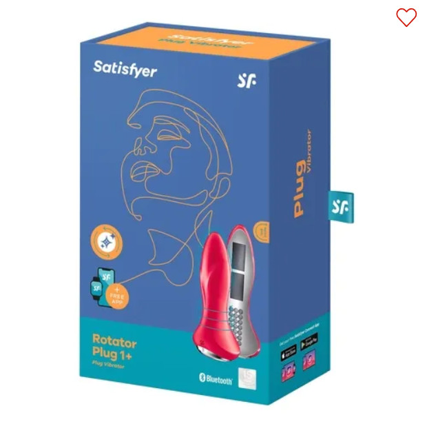 Satisfyer – Rotator Plug 1+ App Enabled Anal Plug
