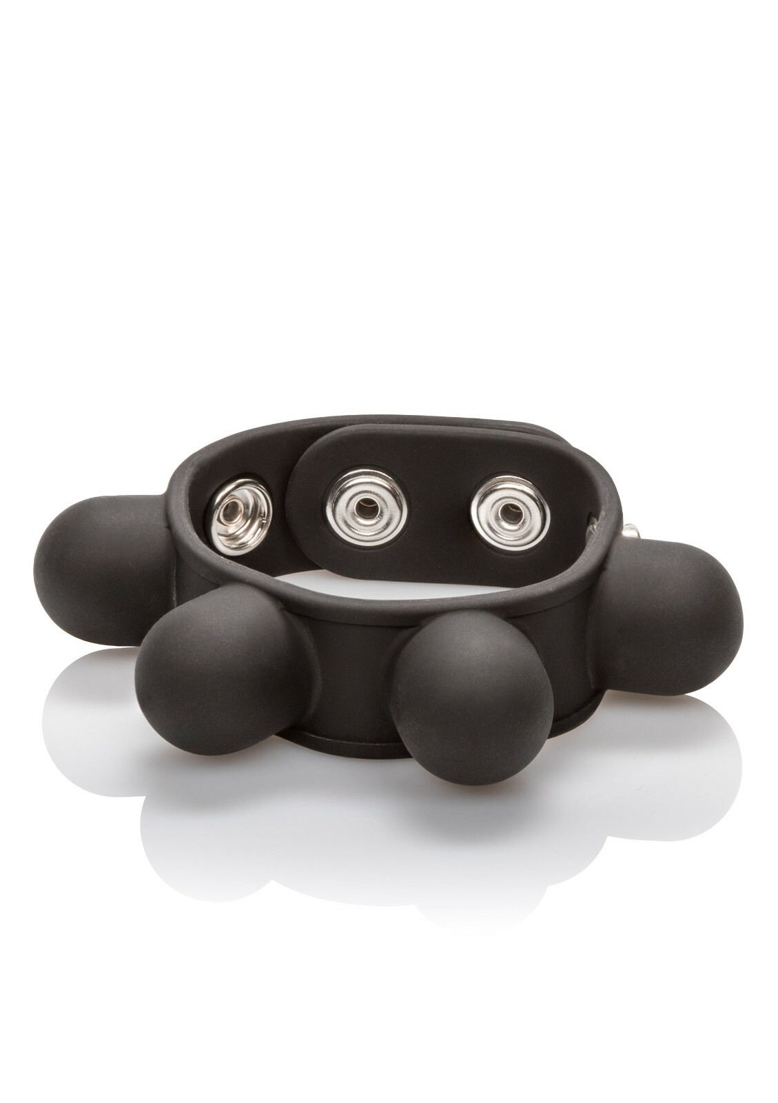 CalExotics Weigted Ball Stretcher, Cock Ring Adjustable Penis Ring with Weights