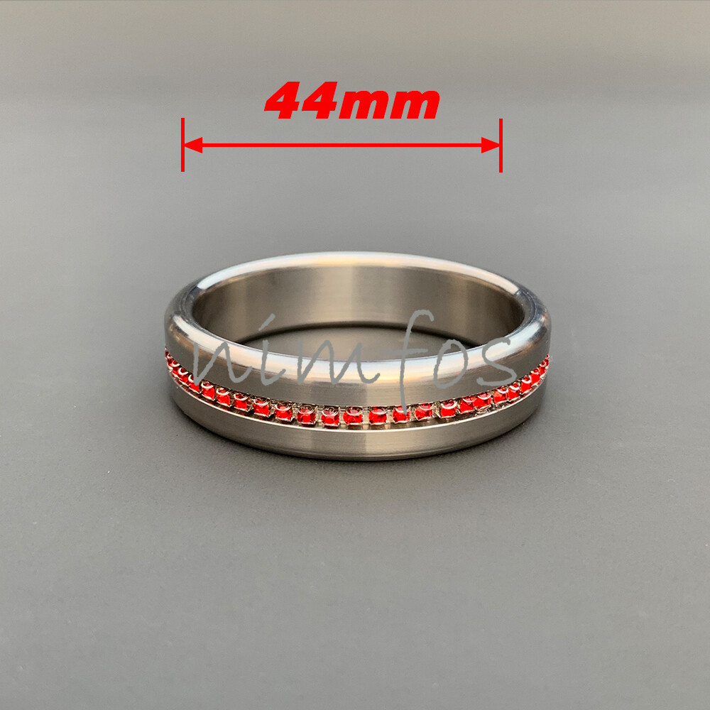 Penis Ring Male Stainless Steel Cock Ring Delay Ejaculation Sex Toys