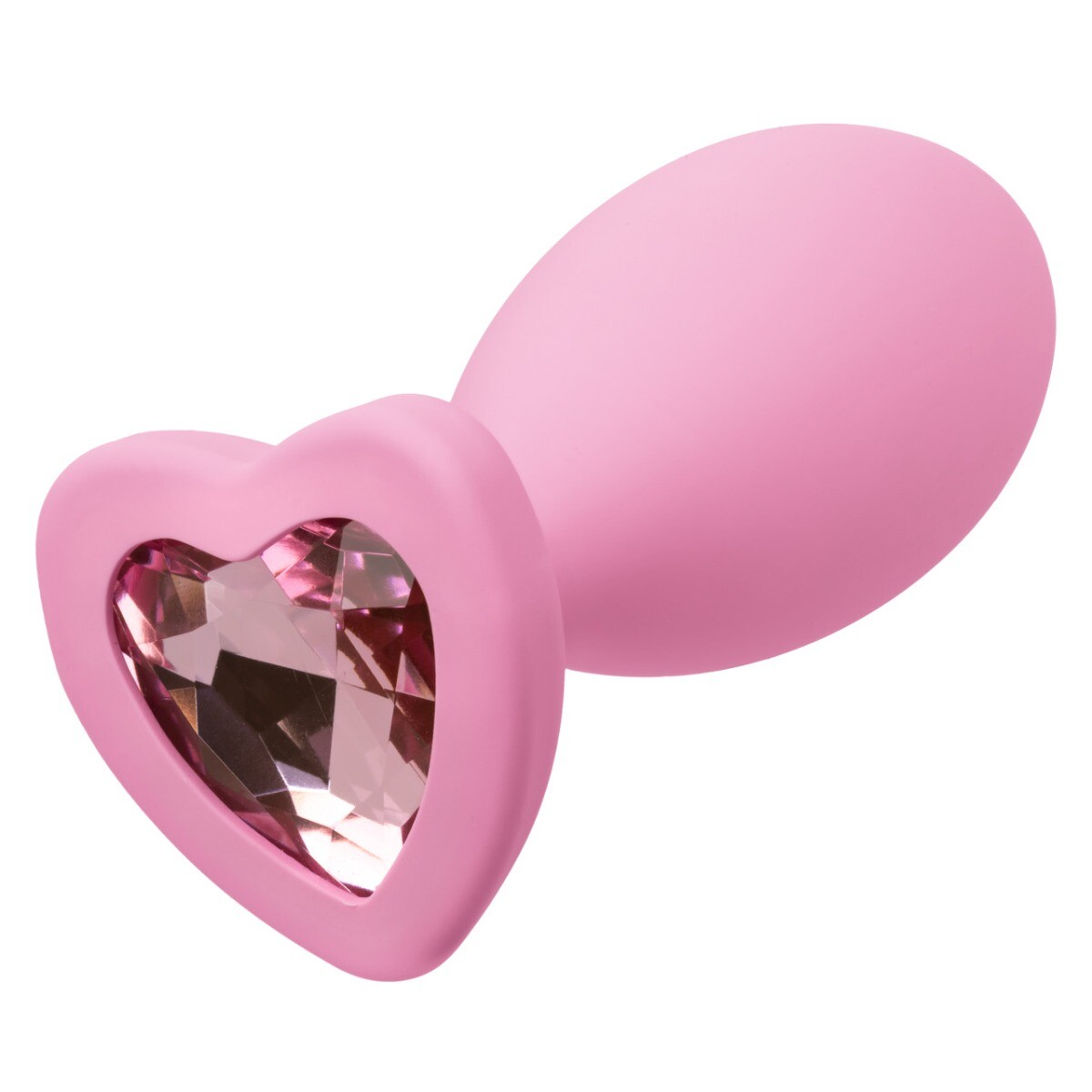 Silicone Pink Beginner Graduated Anal Trainer Kit Jeweled Butt Plug Sex Toys