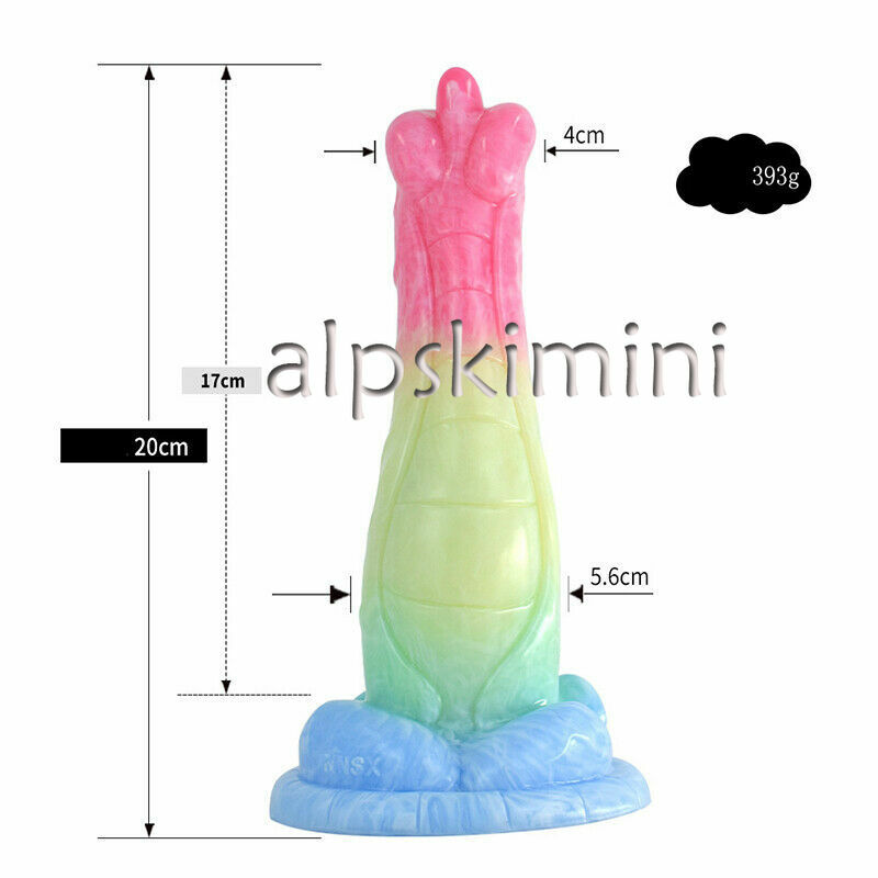 2022 Gradient Color Silicone Dildo Simulates Penis Women Masturbation Stick Toys