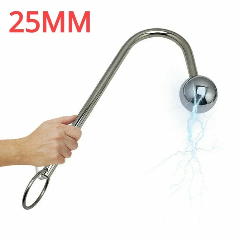 Anal Hook Sex Toys Reusable Balls Stainless Steel Butt Plug Sex Bandage New Male