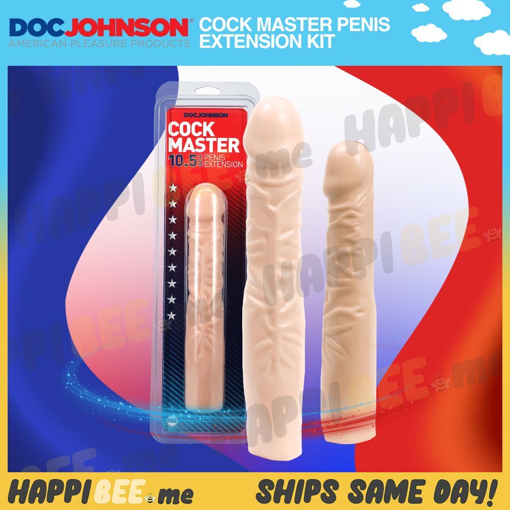 Doc Johnson Cock Master Penis Extension Sleeve🍯Fantasy X-Tension Male Girth Kit
