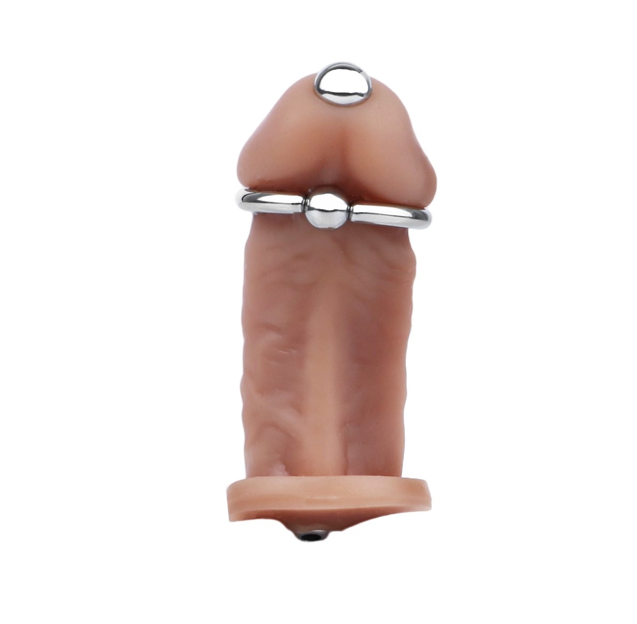 Male Chastity Devices with Stainless Steel Ring and Plug Men Urethral Stretching