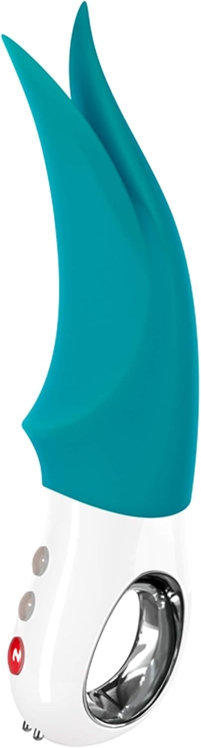 Volta Silicone Vibrator – Petrol Blue