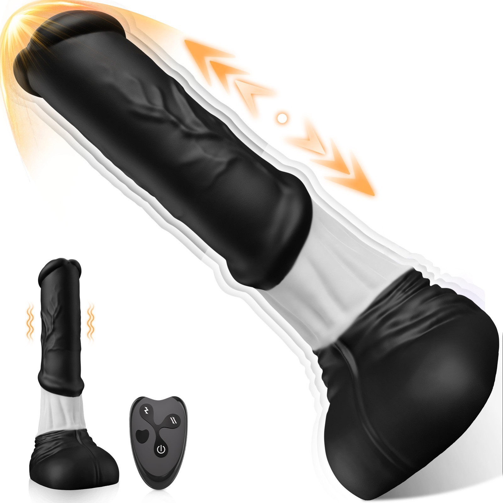 Creature Cocks: Fantasy Thrusting and Vibrating Silicone Dildo