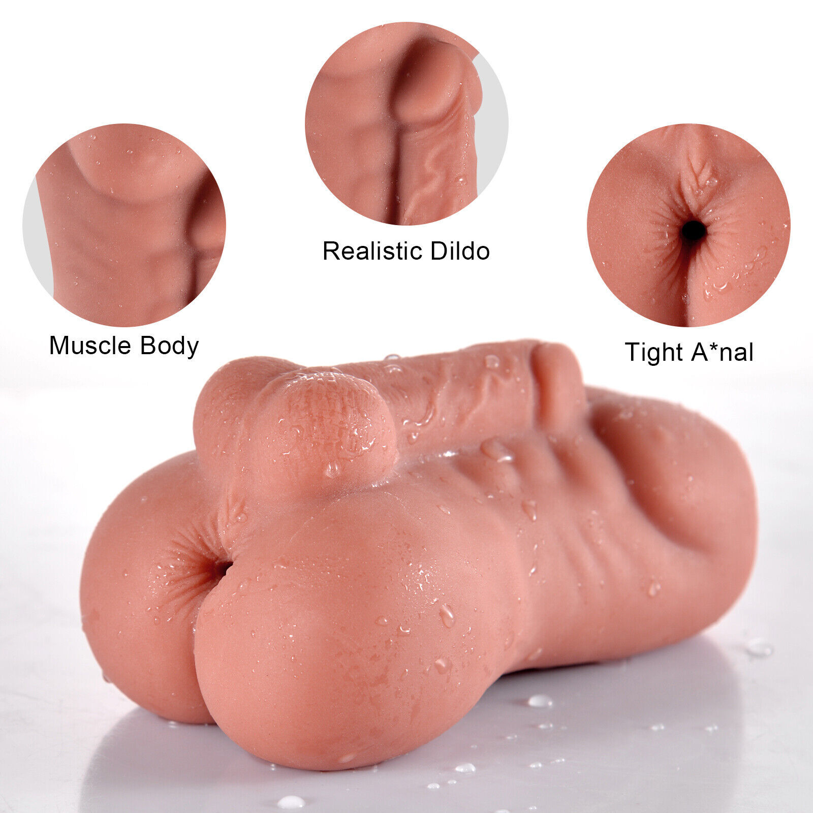 Realistic Big G-Spot Dildo Tight Anal Female Male Masturbator Men Women Sex Toys