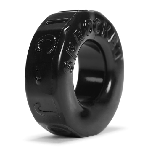 Oxballs Sprocket Cock Ring Atomic Jock Black – Male Delay Sex Enhancer Sex Toy