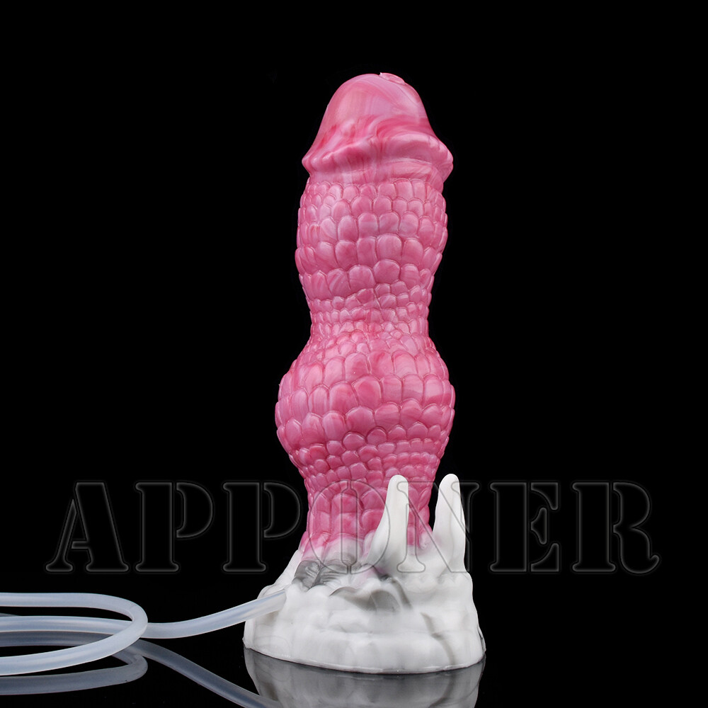 Soft Silicone Squirting Function Fake Ejaculating Masturbator Spray Sex Toys