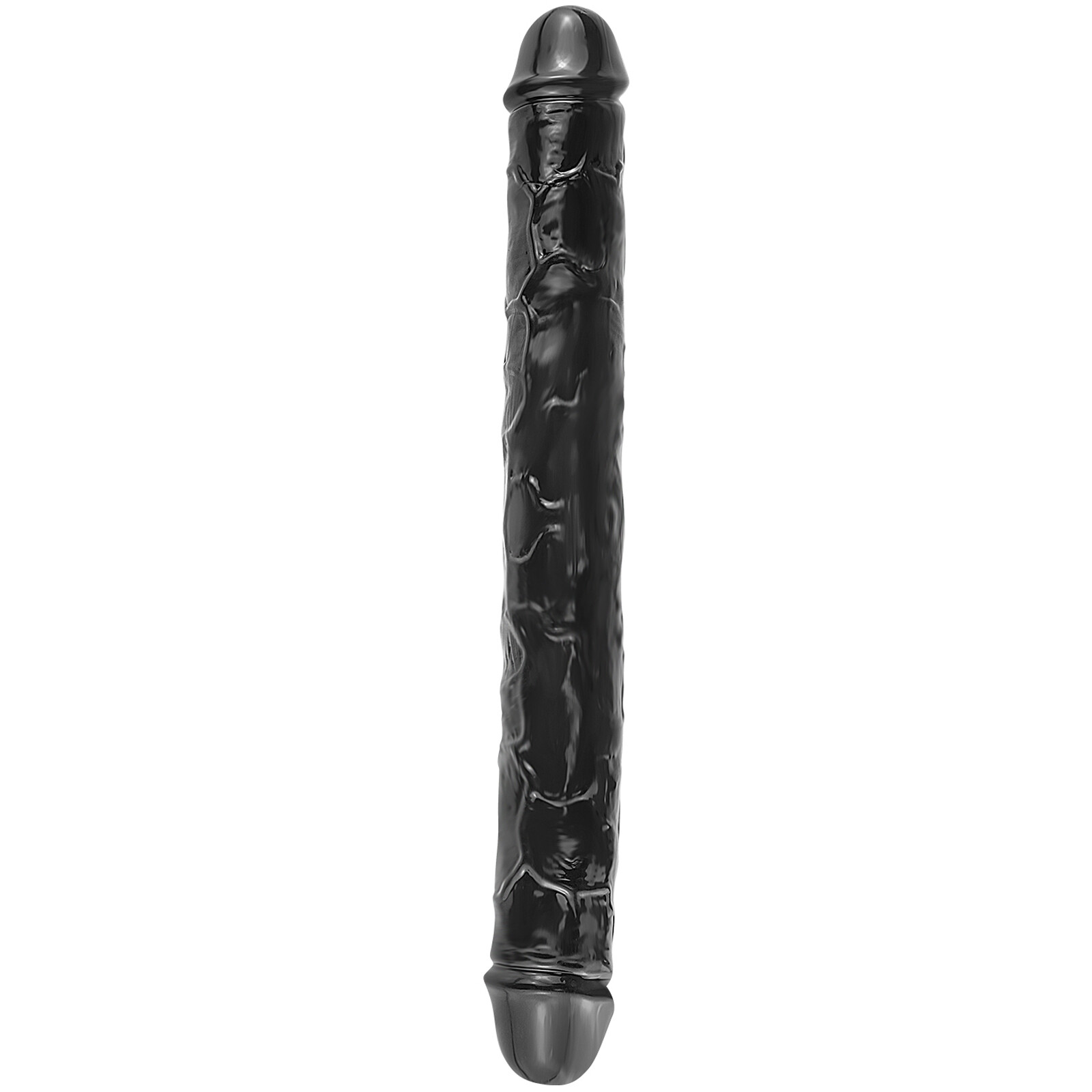 2 Sizes Long Double Sided Ended Headed Dildo Dong Lesbian Women Sex Toys – Black