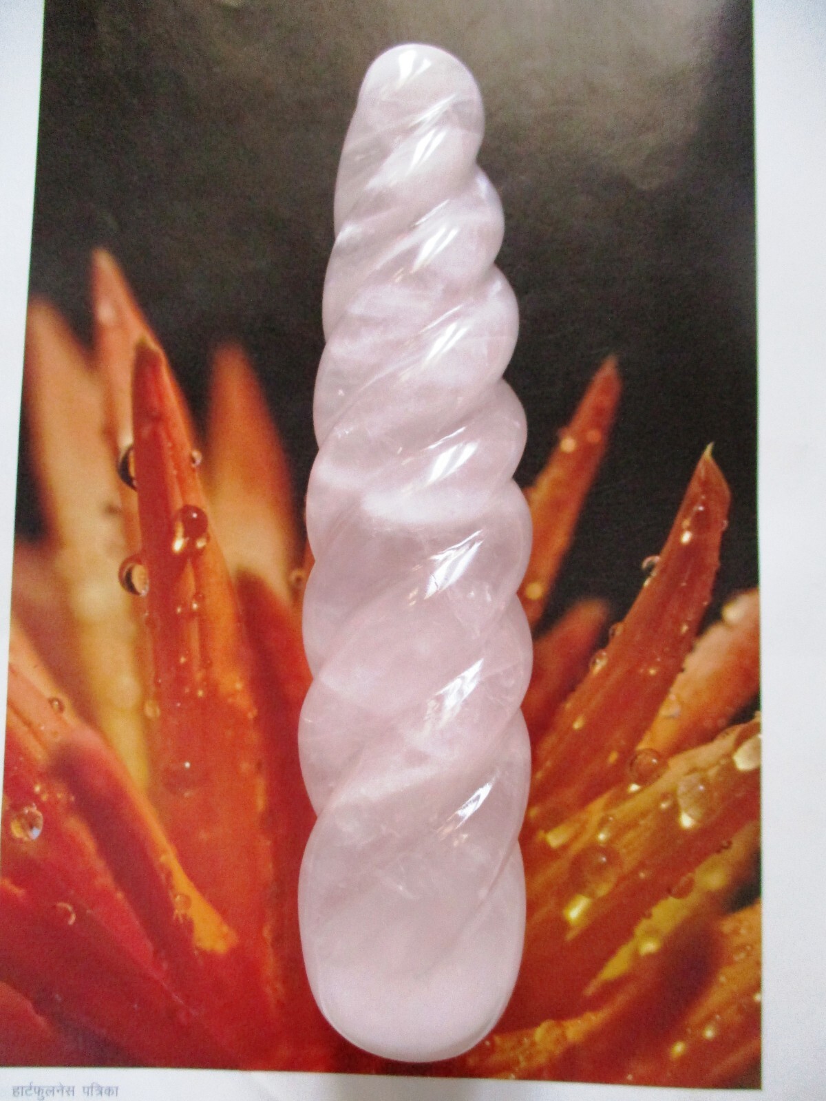 7.5″ RoseQuartz Dildo Reflux Massage External/Internal sex-toys-for woman