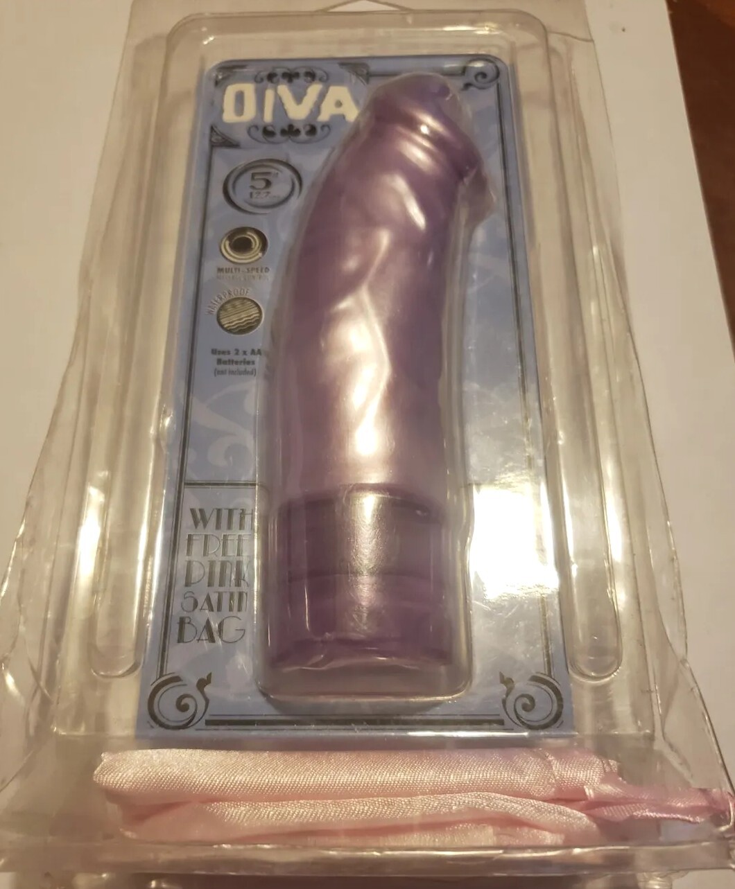 BMS Diva vibrator free toy bag