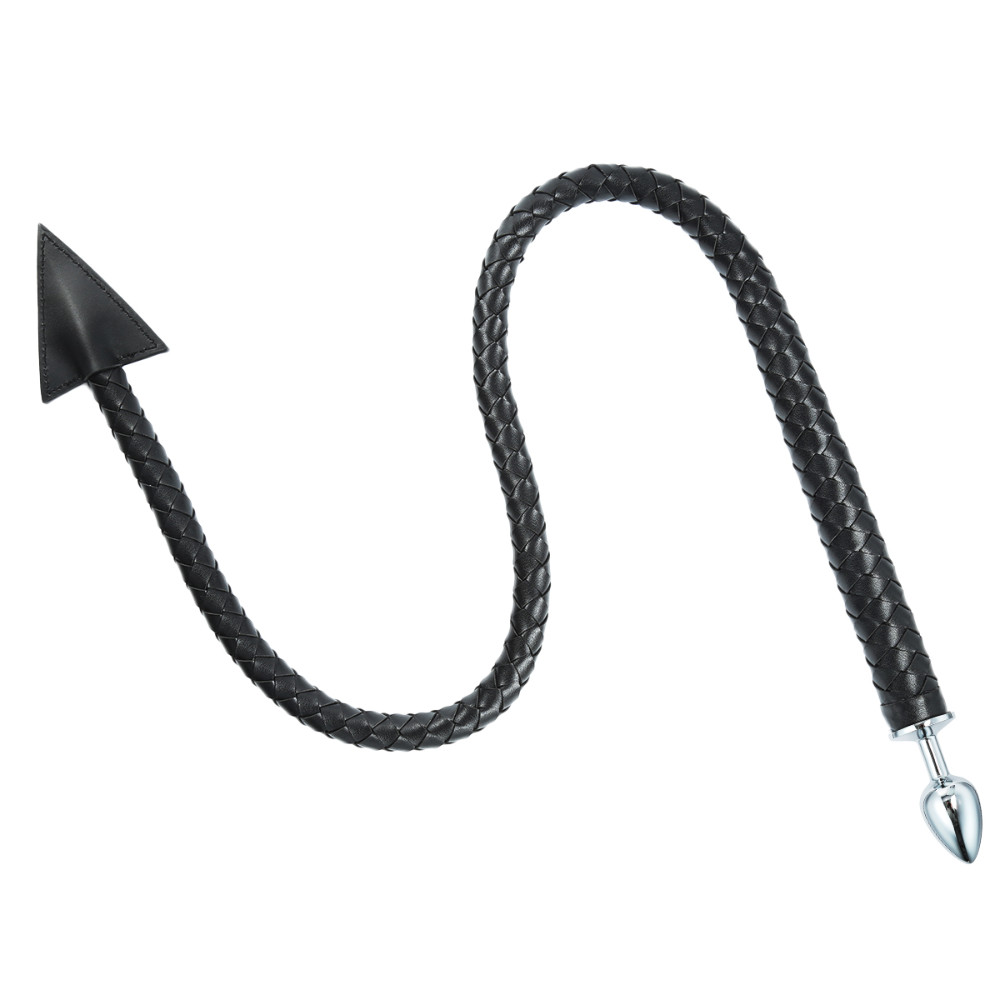 Spanking Whip Paddle Flogger Anal Butt Plug Devil Tail Couple SM Slaves Sex Toys