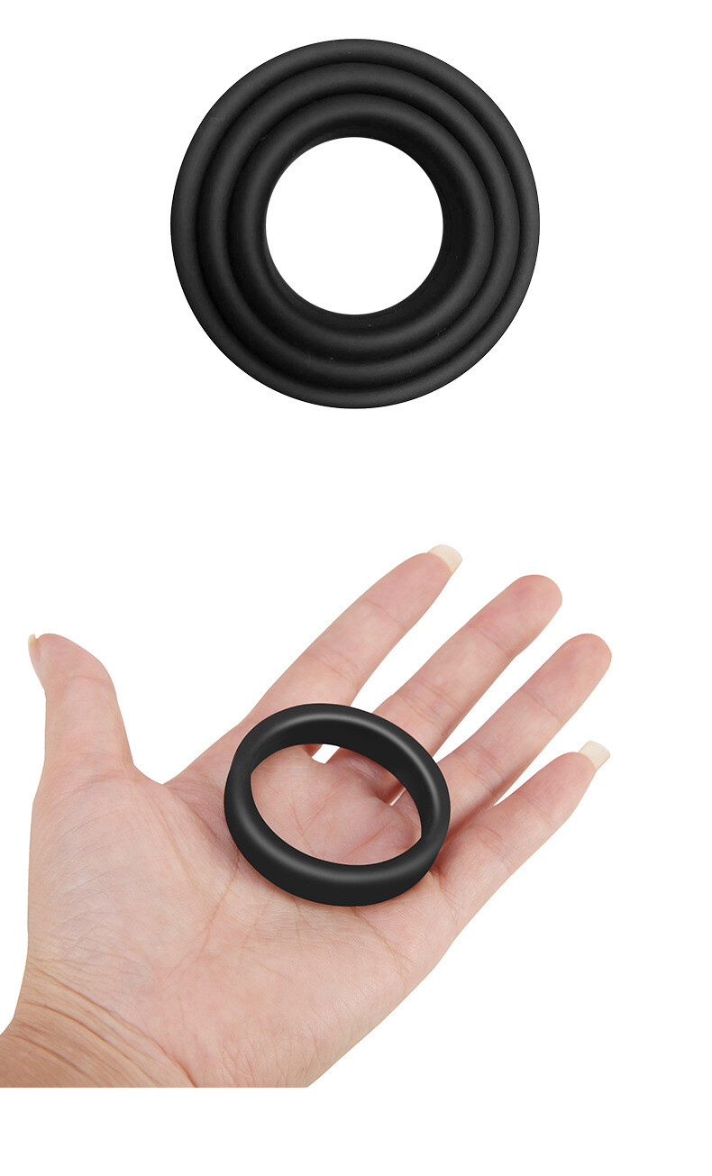 1 Set Penis Ring Sex Toys For Male Delay Time Longer Harder Stronger Massager