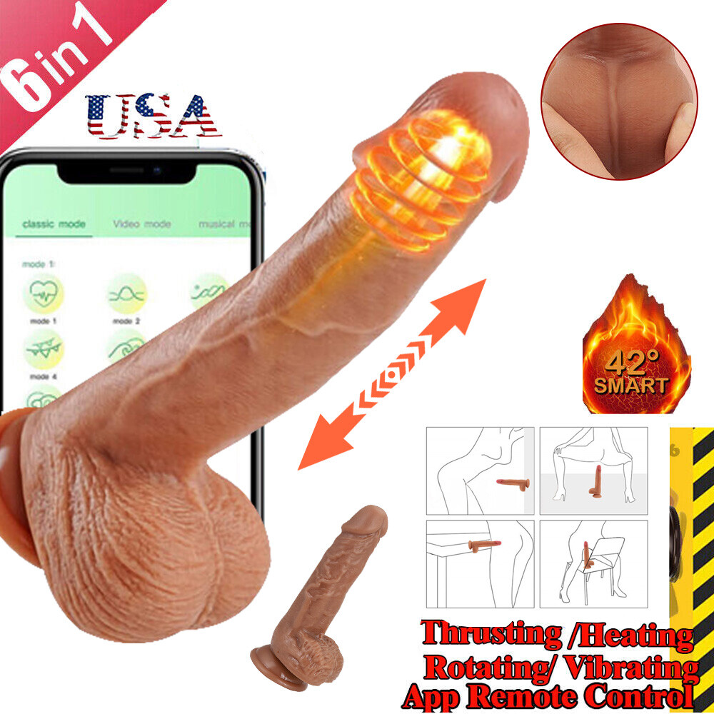 Automatic APP Thrusting Dildo for Women Hands-Free Sex Machine Toy-Telescopic