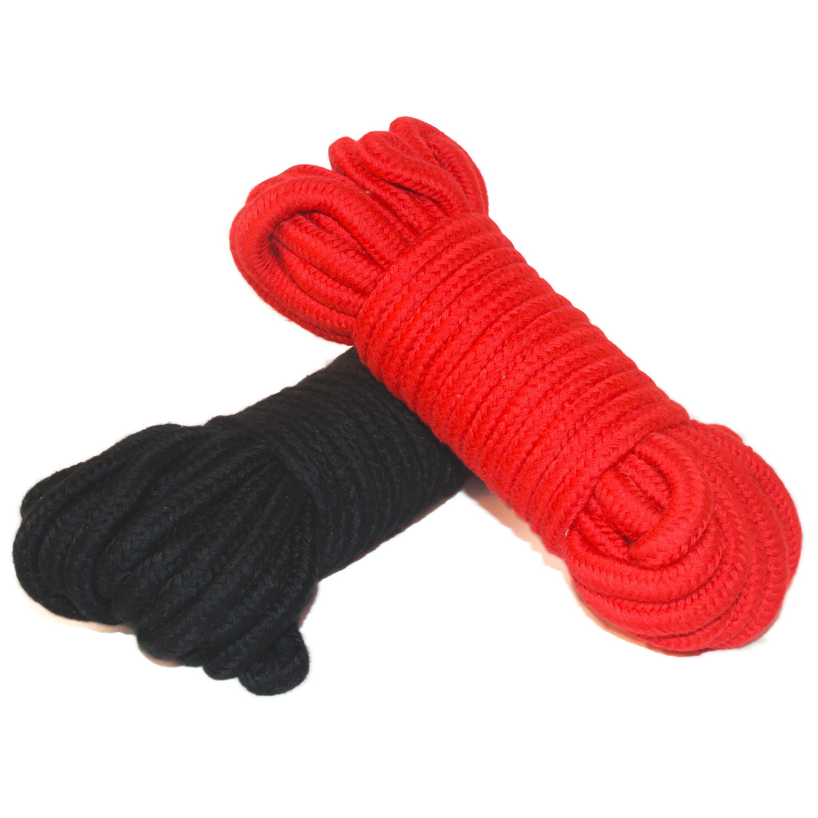 2 PACK Black &/OR Red Soft Rope for Bondage/Restraint/Japanese Shibari/BDSM