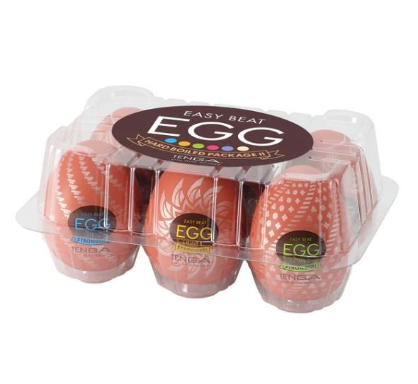Tenga Ultimately Pleasurable Egg Hard Gel Package Stroker, New