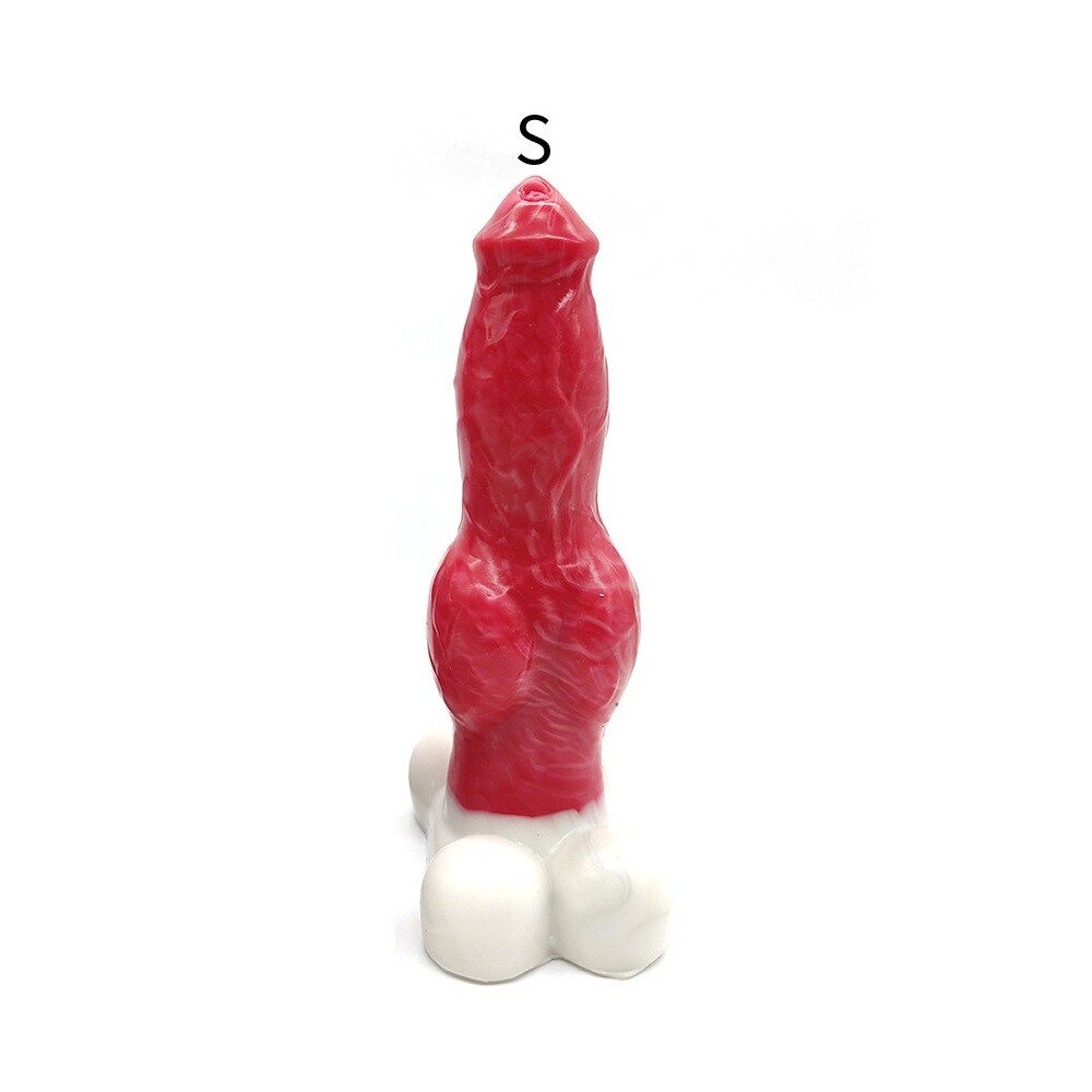 Beginner 6.9″ Realistic Knot Penis Dildo Dong Women Masturbator G-spot Sex Toy