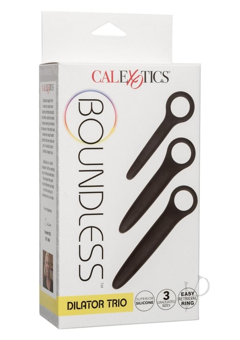 Boundless Dilator Trio Silicone Dialator Set – Black