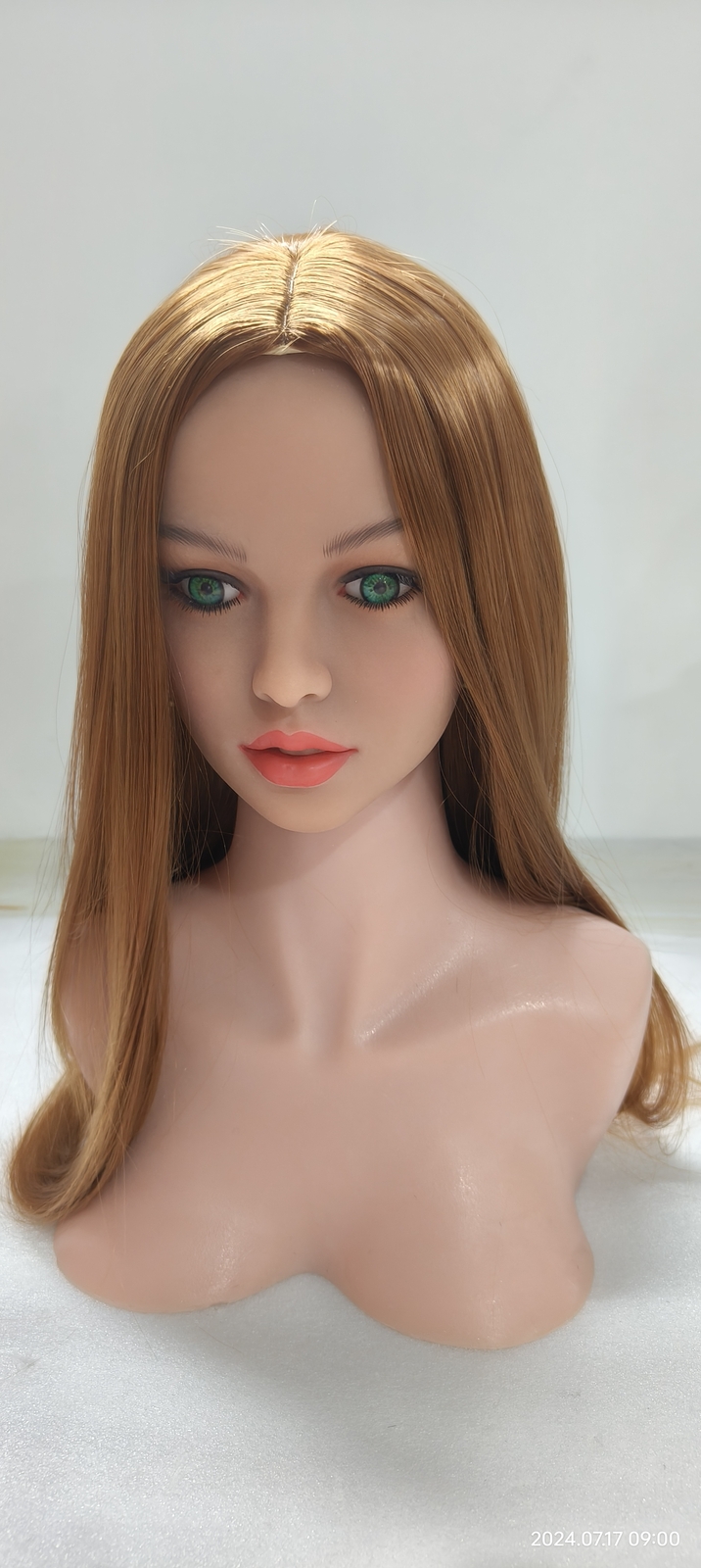 Realistic TPE Sex Doll Head Oral Sex Masturbator Replaceable Adult Toys for Men