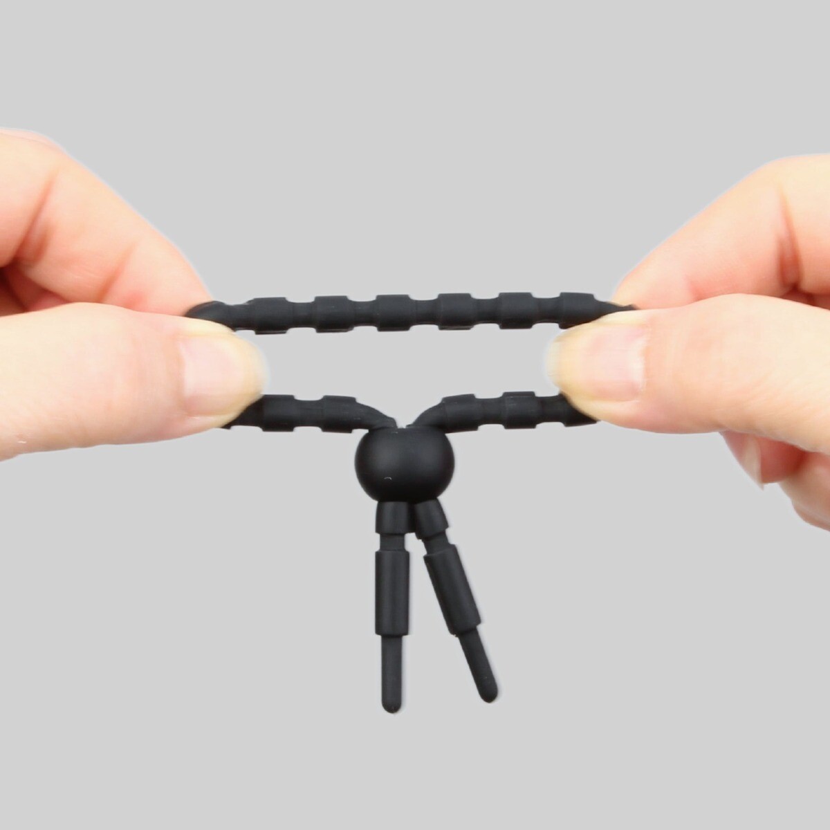 2 Silicone Clinchers Lasso Cock Tie Penis Ring Set Male Enhancer Delay Prolong