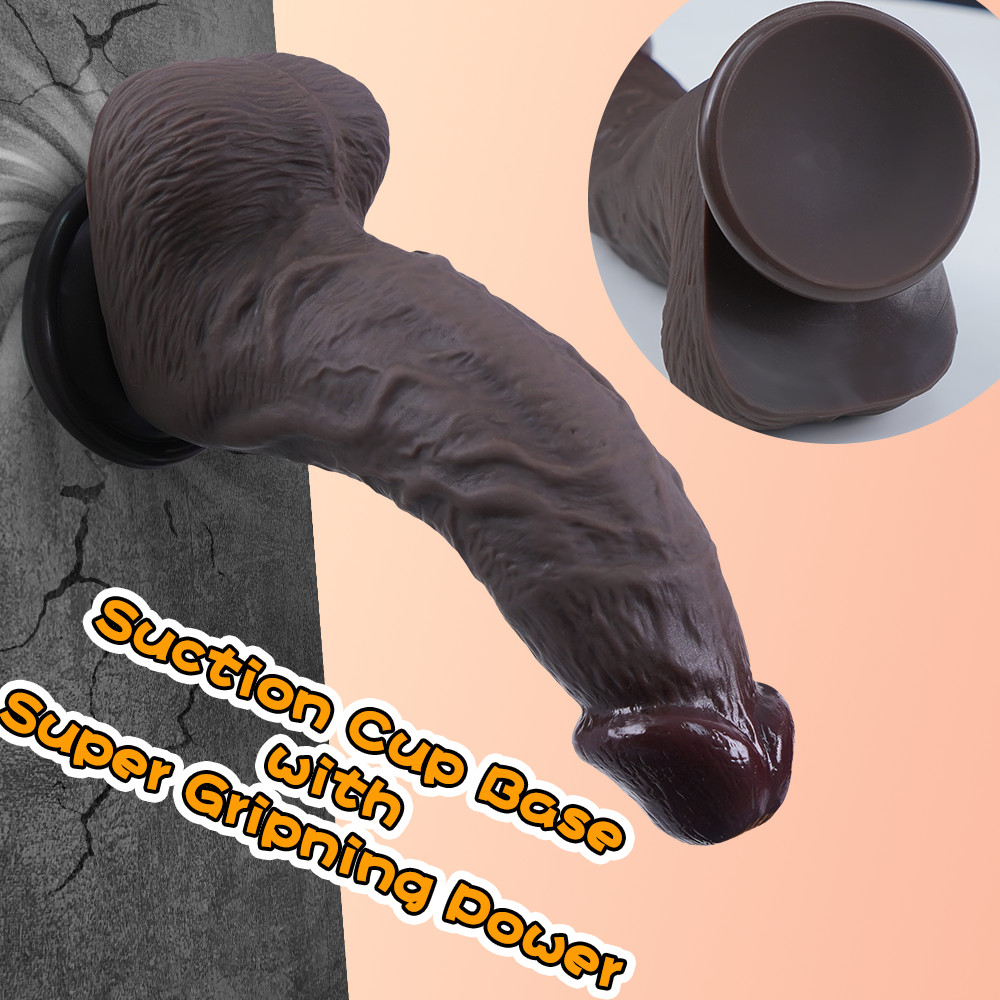 BBC Dildo Realistic Big Penis Thick Dong Silicone Men Dick Sex-Toys for Women